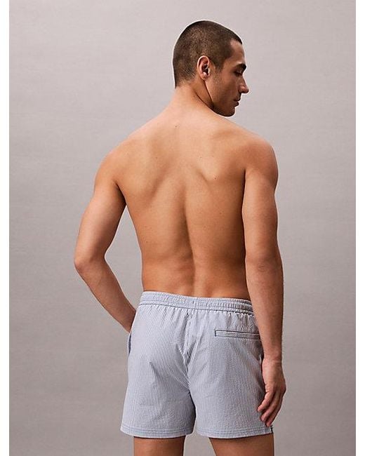 Calvin Klein Multicolor Short Drawstring Swim Shorts for men