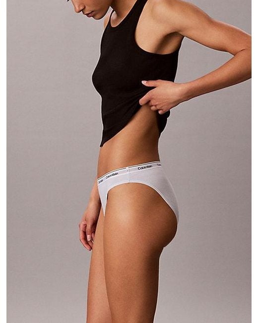 Calvin Klein Multicolor 3 Pack Bikini Briefs Icon Logo