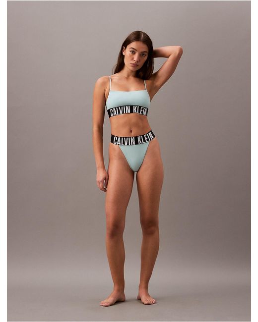 Calvin Klein Multicolor Intense Power Micro High Leg Thong