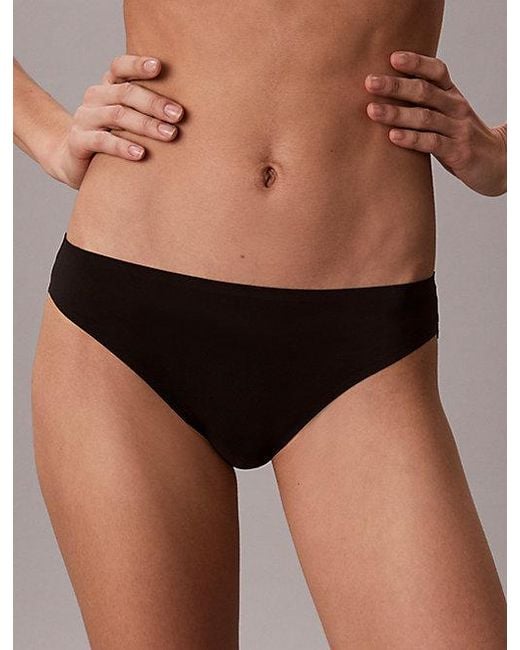 Calvin Klein Brown Bikini Briefs Perfectly Fit Lace