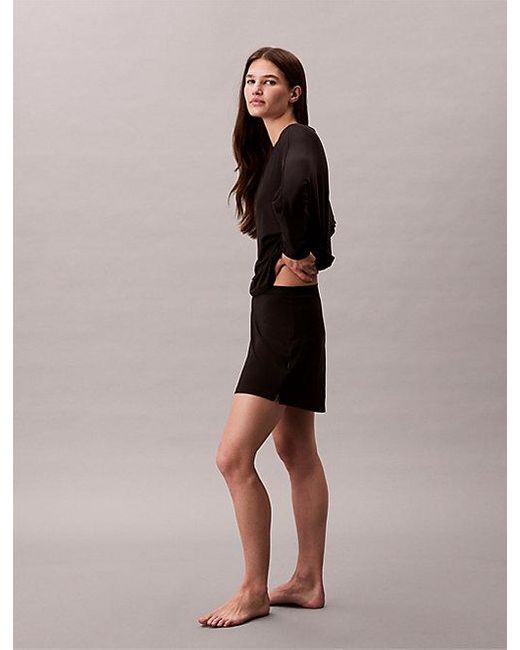Calvin Klein Pyjamatop in het Black