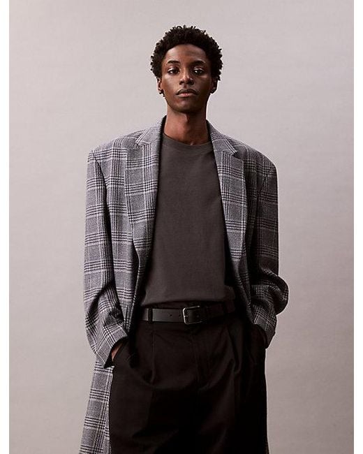 Calvin Klein Relaxed Katoenen T-Shirt in het Black voor heren