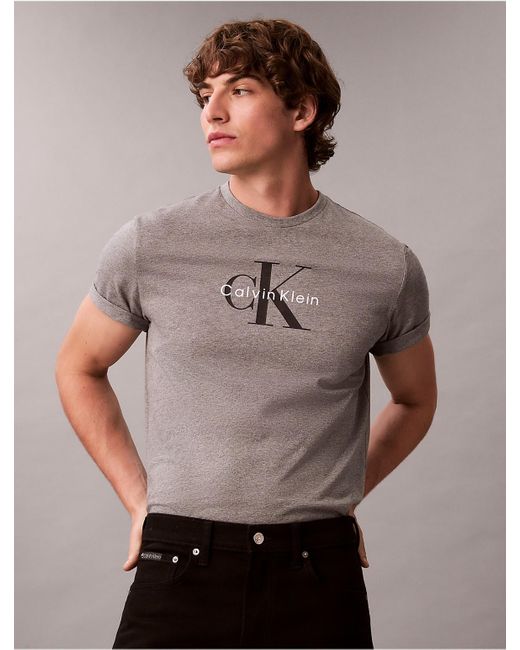 Calvin Klein Multicolor Calvin Klein Monologo Tee for men