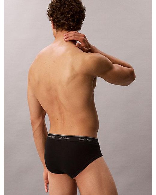 Calvin Klein 5-Pack Slips in het Black voor heren