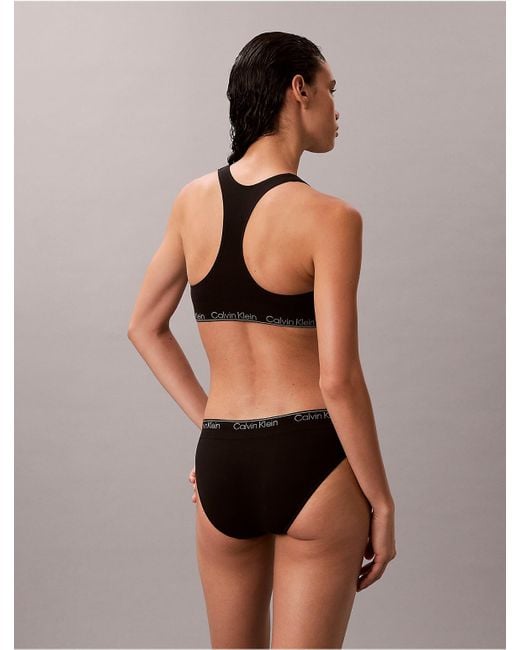 Calvin Klein Black Icon Seamless Unlined Bralette