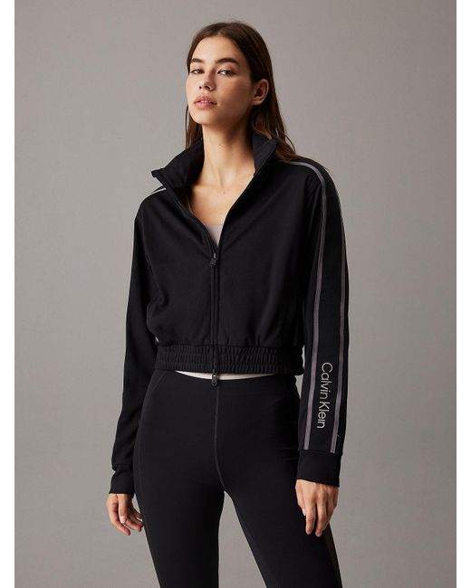 Calvin Klein Black Zip Up Jacket