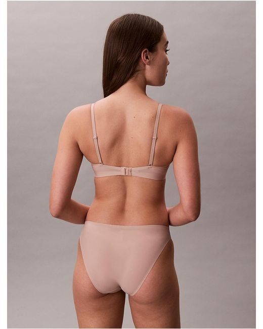 Calvin Klein Brown Perfectly Fit Ultralight Lightly Lined Wirefree Bra