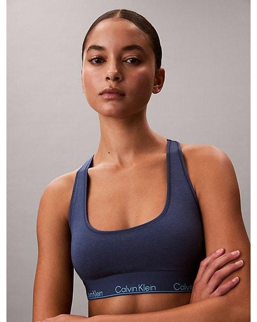 Calvin Klein Ongevoerde Bralette in het Multicolor