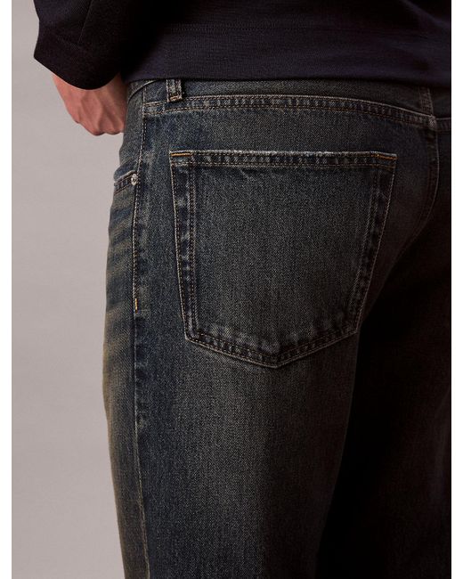 Calvin Klein Blue Bootcut Jeans for men
