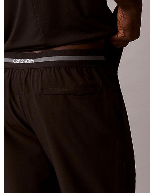 Calvin Klein Brown Sport Water Repellent Performance Trousers for men