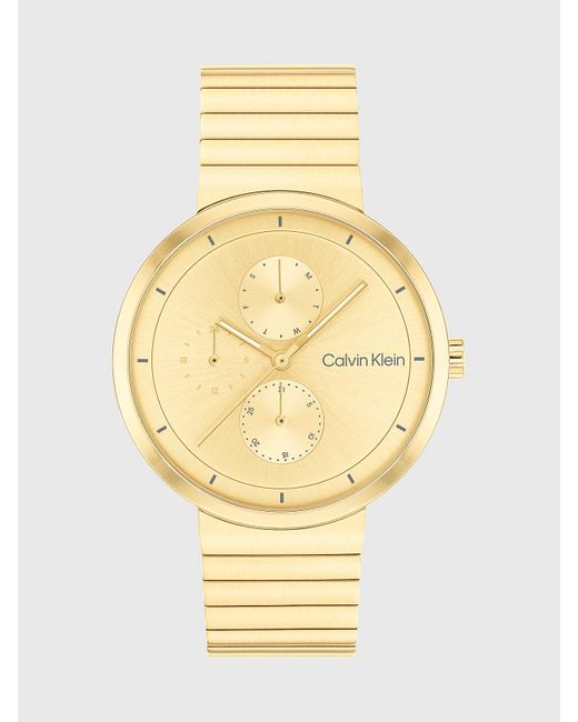 Calvin Klein Metallic Multifunction Link Bracelet Watch