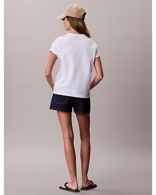 Calvin Klein Multicolor Jeans Denim Mini Shorts