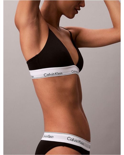Calvin Klein Multicolor Lightly Lined Triangle Bralette