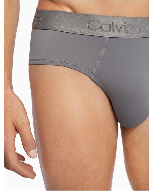 Calvin Klein Evolution Micro Sport Brief in Grey for Men