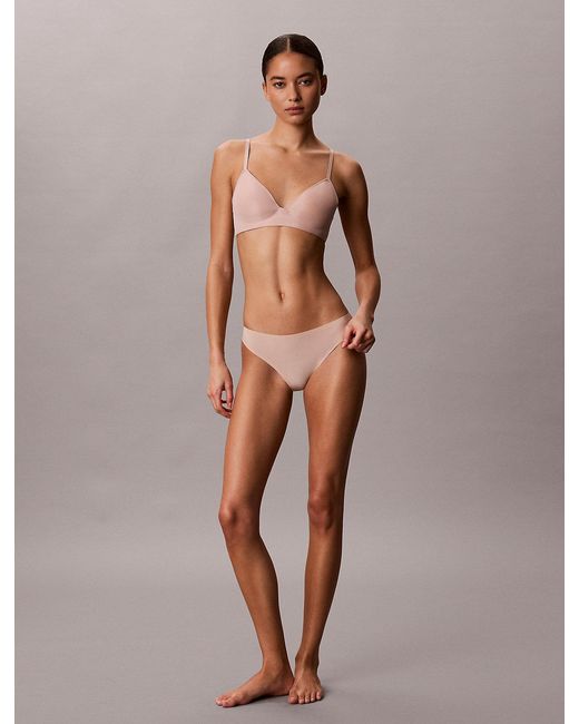 Calvin Klein Brown Lightly Lined Wirefree Bra
