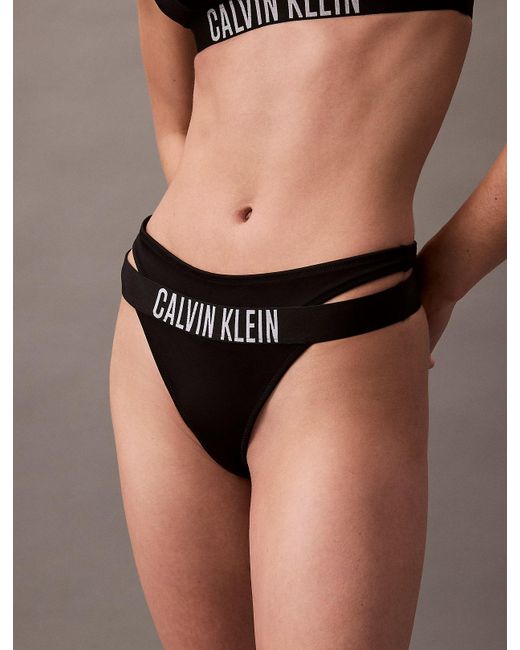 Calvin Klein Multicolor Thong Bikini Bottoms