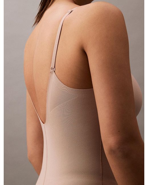 Calvin Klein Multicolor Stay-Put Mesh Bodysuit