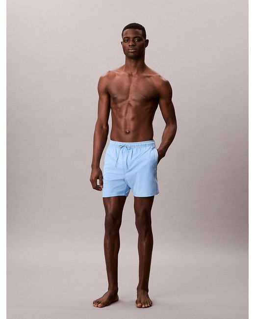 Short De Bain Core Solid Calvin Klein pour homme en coloris Multicolor