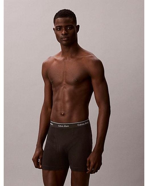 Calvin Klein Multicolor 5 Pack Boxer Briefs Cotton Classics for men