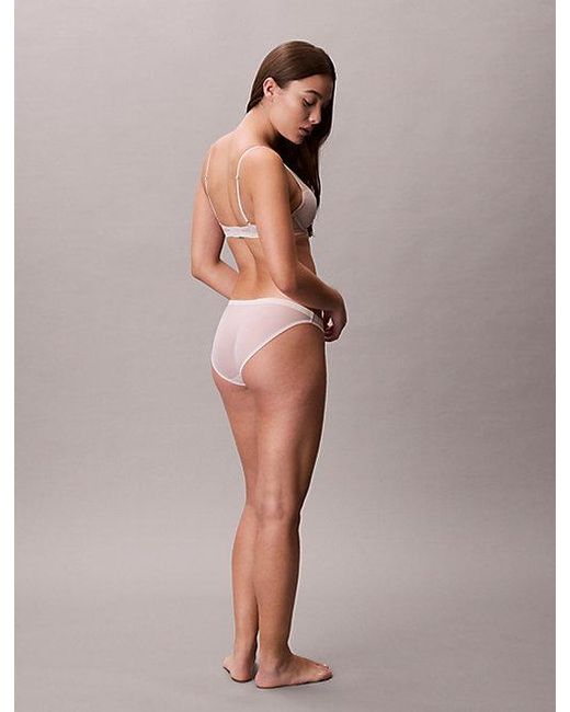 Calvin Klein Multicolor Bikini Briefs Minimalist Mesh