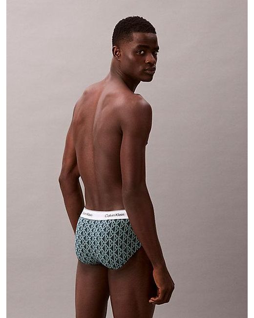 Calvin Klein 3-Pack Slips in het Gray voor heren