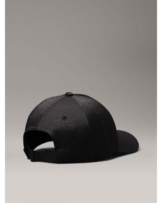 Gorra de sarga Calvin Klein de hombre de color Black