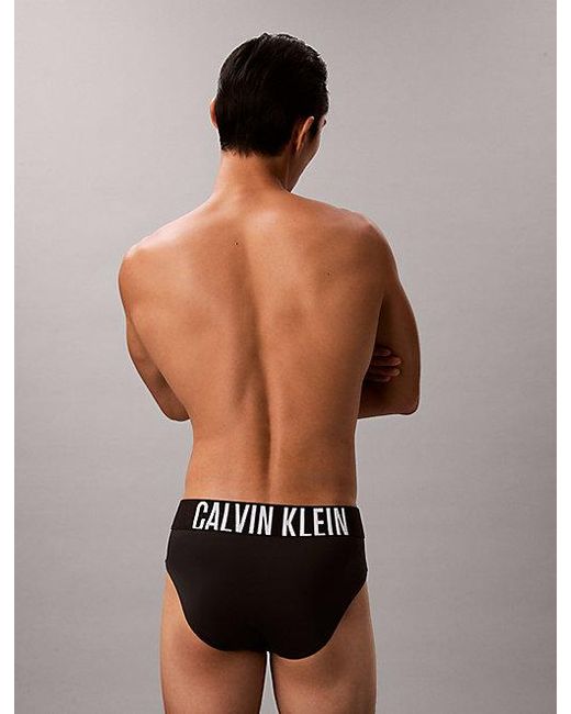 Calvin Klein Black Swim Briefs Intense Power for men