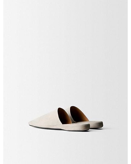Calvin Klein White Hugh Slipper