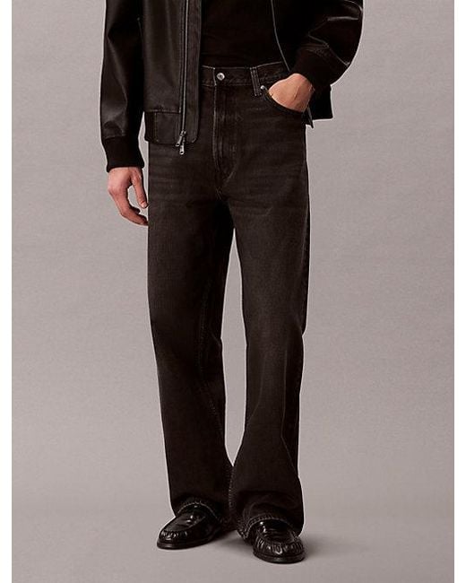 Calvin Klein Black Jeans Baggy Jeans for men