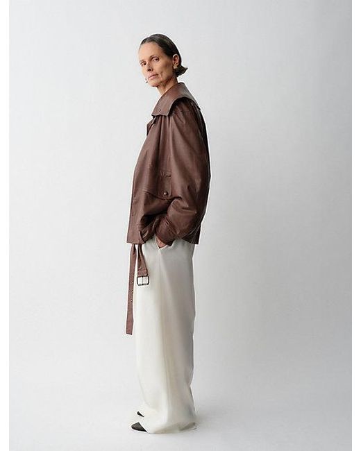 Calvin Klein Isa Bomberjack in het Brown
