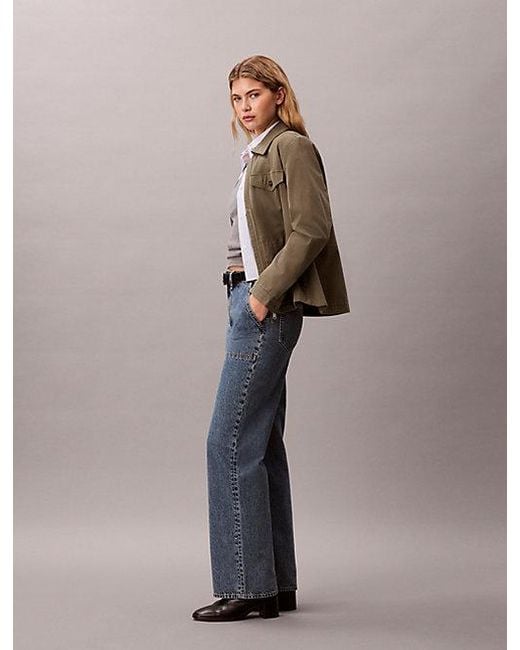 Calvin Klein Multicolor Jeans High Rise Loose Jenas