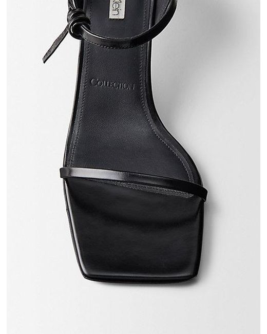 Calvin Klein White Tilda Kitten Heel