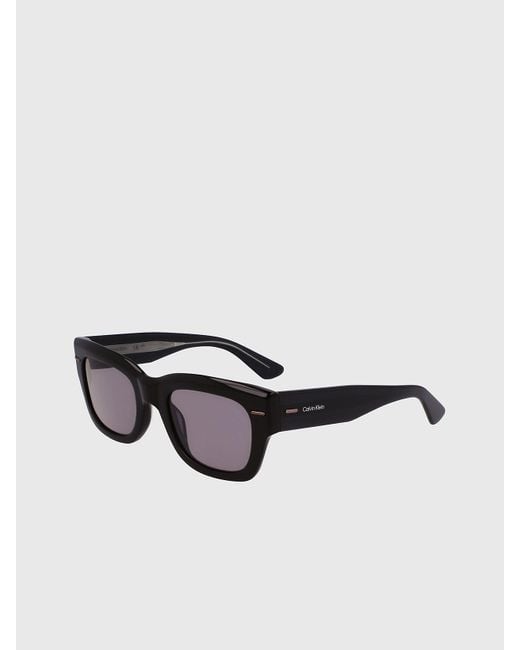 Calvin Klein Black Rectangle Sunglasses Ck23509S for men