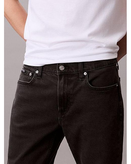Calvin Klein White Jeans Slim Tapered Jeans for men