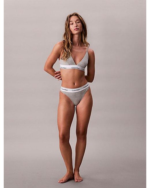 Calvin Klein Multicolor High Leg Bikini Briefs Icon Cotton Modal