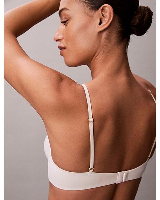 Calvin Klein Multicolor Balconette Bra Cotton Modal Bare