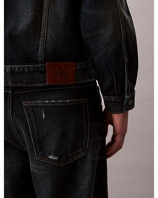 Calvin Klein Black Jeans 90S Denim Jacket for men