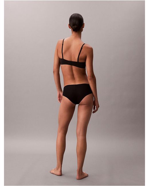 Calvin Klein Black Strapless Push Up Bra Perfectly Fit