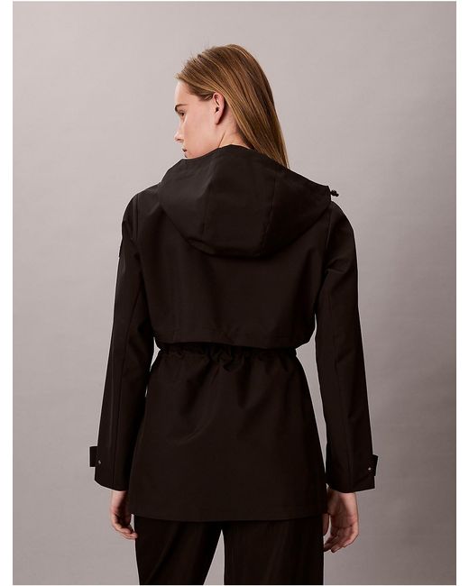 Calvin Klein Black Slim Tech Jacket