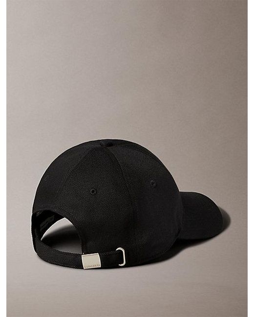 Calvin Klein Black Jeans Twill Logo Cap for men