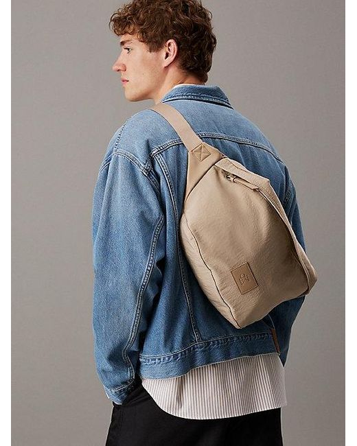 Calvin Klein Oversized-Bauchtasche in Gray für Herren