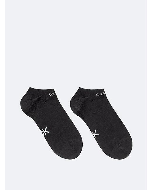 Calvin Klein White 2Er-Pack Performance-Knöchelsocken