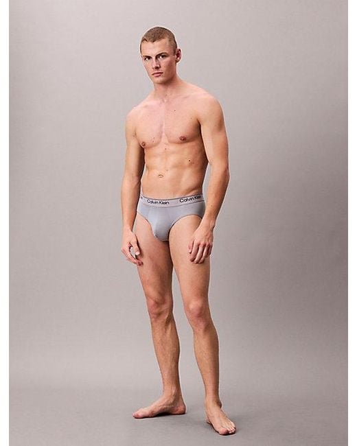 Calvin Klein 3-Pack Slips in het Multicolor voor heren