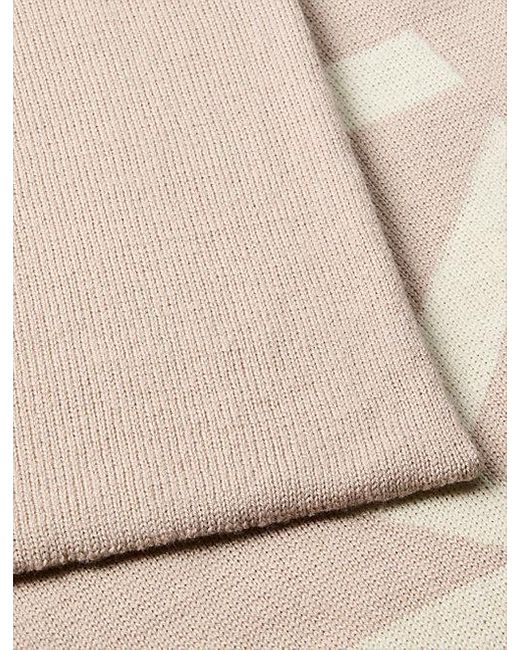 Calvin Klein Natural Wool Cashmere Blend Scarf for men