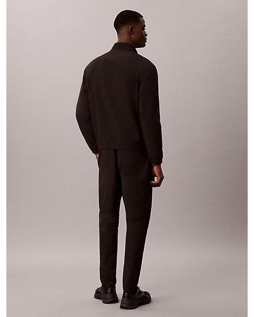 Calvin Klein Black Sport Quick Dry Travel Gym Trousers for men