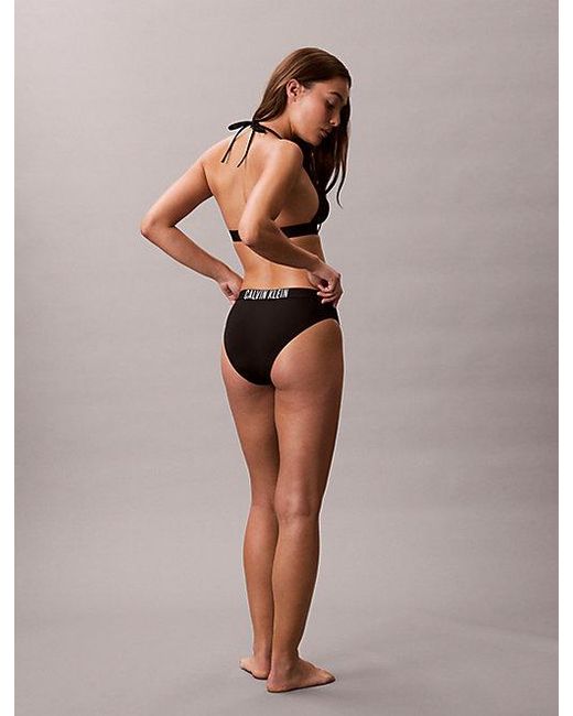 Calvin Klein Black Bikini Bottoms Intense Power