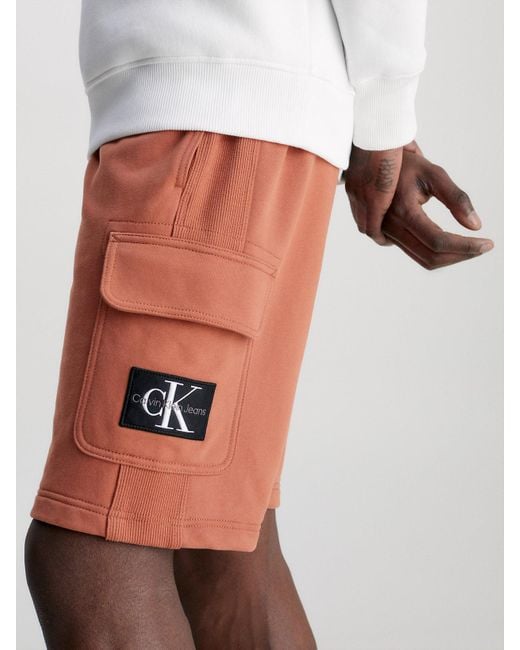Calvin Klein Cargo Jogger Shorts for Men | Lyst UK