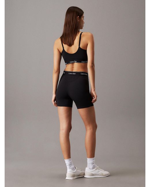 Calvin Klein Black Tight Gym Shorts