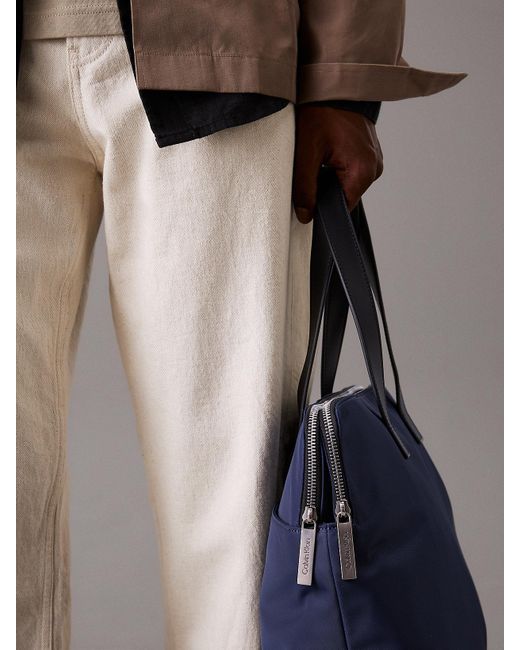Borsa Per Computer Portatile di Calvin Klein in Blue da Uomo