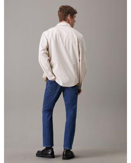 Dad jeans Calvin Klein de hombre de color Blue